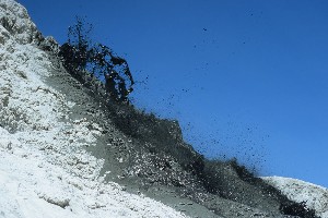 Carbonatite Lava Flow Oldoinyo Lengai