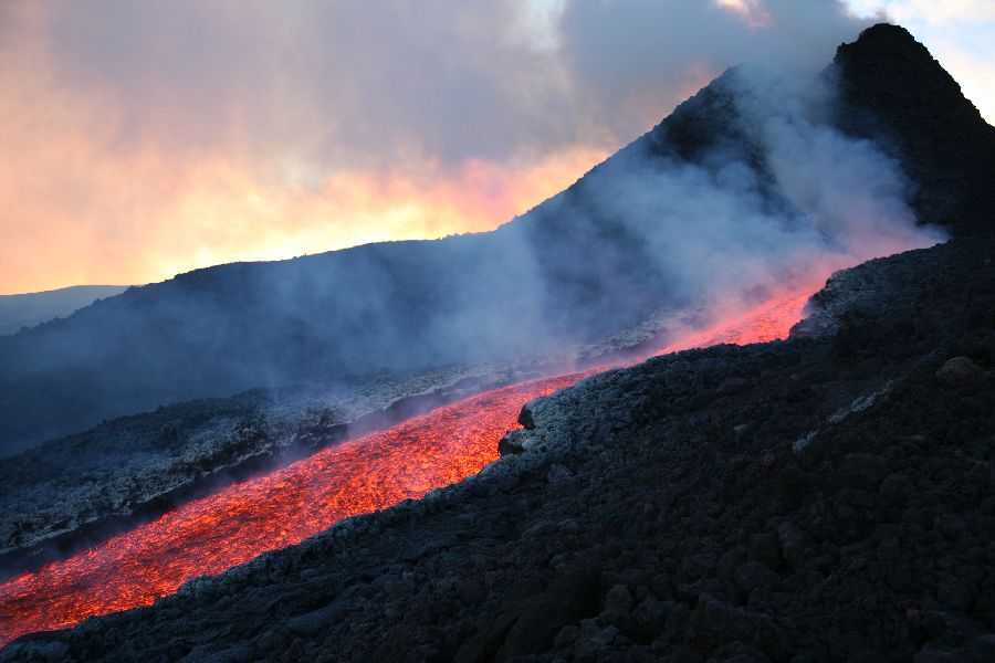 Hornito Lava Flow, Mount Etna