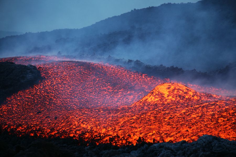 Lava Flow, Mount Etna