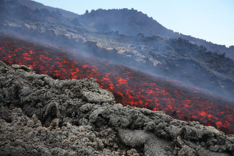 Lava Flow, Mount Etna