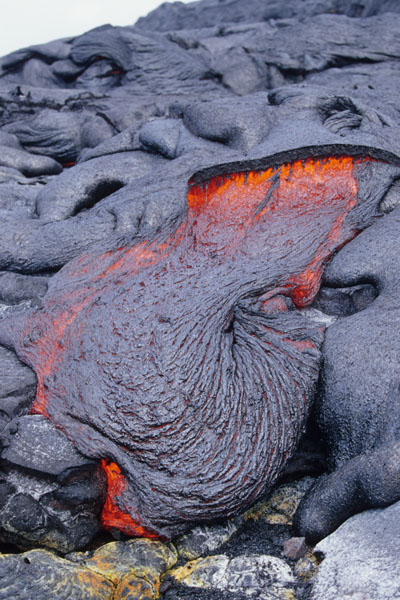 Pahoehoe Lava Flow
