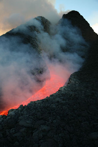 Hornito Lava Flow, Mount Etna