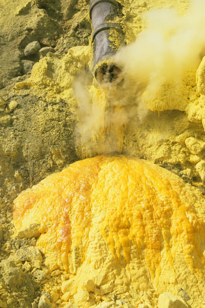 Sulphur Mine, Kawah Ijen Volcano