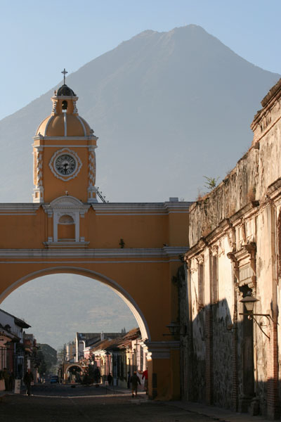 Antigua with Agua Volcano