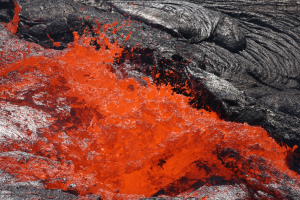 Lava Fountain Erta Ale Volcano Lava Lake