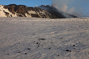 Volcanic bombs from Paroxysmal eruption, Mount Etna Volcano, April 1st 2012.
