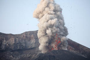 Eruption Column from Anak Krakatau