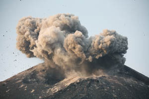 Explosive Eruption Anak Krakatau 2008