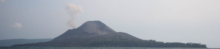 Panorama Anak Krakatau 2008