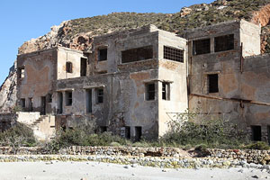 Office and accommodation block, Paliorema Sulfur Mine, Milos
