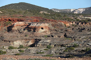 Cape Vani Manganese Mine, Milos