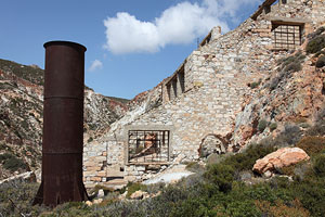 Chimney, Paliorema Sulfur Mine, Milos