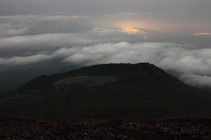 Nyiragongo volcano, Shaheru crater