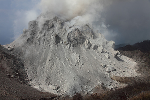 Rerombola lava dome, Paluweh volcano, Flores, Indonesia