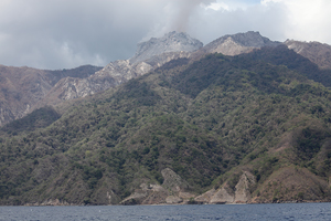 Paluweh Island, with lava domes