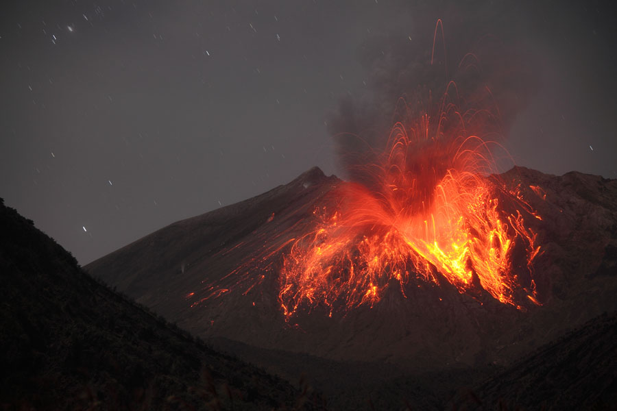 Volcanoes In Japan