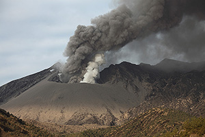 Evidence for distinct vents in Showa crater of Sakurajima volcano