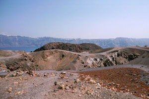 Nea Kameni volcano, Santorini