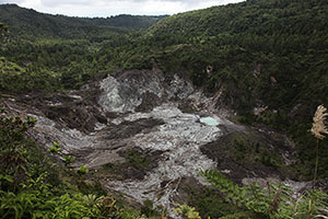 Kawa Masem crater, Temboan volcanic complex near Soputan
