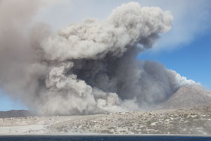 Pyroclastic Flow, Aymers Ghaut, Montserrat