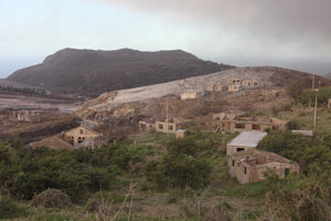 Remains of Streatham Montserrat, Feb. 2010
