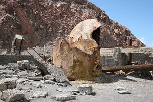 Sulphur Retort White Island Mine Ruins