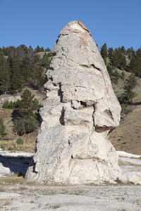 Liberty Cap, Mammoth Hot Springs, Yellowstone
