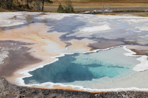 Heart Spring, Hot Spring, Upper Geyser Basin, Yellowstone